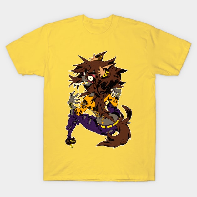 Werewolf girl T-Shirt by Rafchu